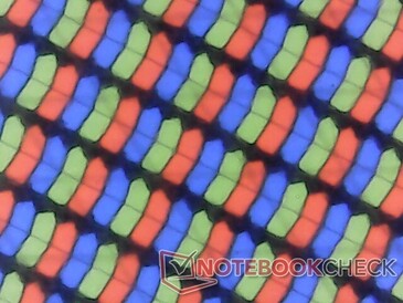 Sharp RGB pixels with minimal graininess