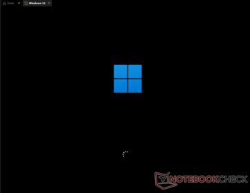 Windows 11 boot screen