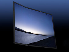 Samsung's Galaxy Z TriFold in its open state. (Image source: Samsung)