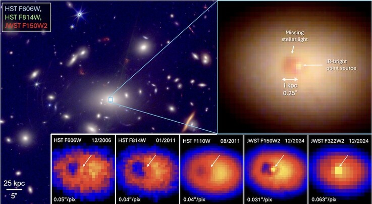 An image showing the galaxy A402-BCG.