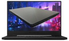 Asus seems to be preparing the ROG Zephyrus M16 laptop for launch. (Image source: Asus (M15)/KATS (M16) - edited)