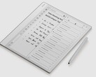The BOOX Note Max will be available in white with a matching stylus. (Image source: BOOX)