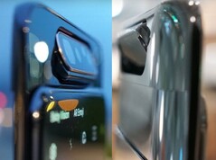 Some Galaxy A80 handsets have a huge flipping problem. (Image source: @bencsin)