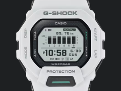 Casio’s G-Shock GBD-200-1A1 (pictured) and GBD-200-7 watches are now available in the US. (Image source: Casio)