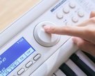 The Casio LK-550WE keyboard