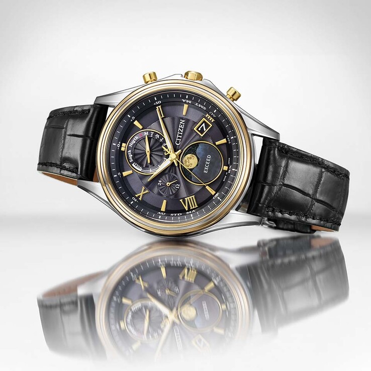 Angled view of the Citizen Exceed Mid-Autumn Moon BY1025-17E