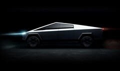 Tesla pitches the Cybertruck as a practical work truck with relatively compact proportions. (Image source: Tesla)