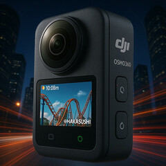 A concept image of the DJI Osmo 360 based on leaked FCC images. (Image source: Hakasushi)