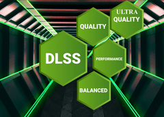 The Ultra Quality preset could be added with the next big DLSS release. (Image Source: BenQ)