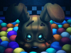 Five Nights at Freddy's: Into the Pit is one of two games that will be available to claim for free from Epic Games next week. (Image source: Mega Cat Studios)