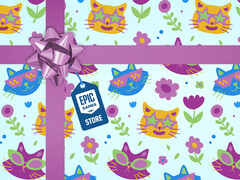 The next mystery free game could be Cat Quest 2 (Image source: Epic Games Store)