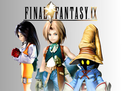 Final Fantasy 9 artwork with Zidane in center (Image source: Square Enix with edits)