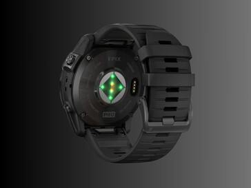 Sensors on the Garmin Epix Pro Gen 2 Sapphire Edition on display (Image source: Garmin)