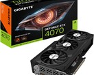 The GIGABYTE Windforce OC GeForce RTX 4070 has a GPU clock speed of 2,490 Mhz. (Source: GIGABYTE)