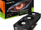 The GIGABYTE Windforce OC GeForce RTX 4070 has a GPU clock speed of 2,490 Mhz. (Source: GIGABYTE)