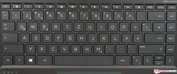 Keyboard of the HP Envy x360 13