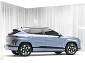 Aside from the obvious visual changes, the 2024 Hyundai Kona Electric also sports some technical upgrades (Image: Hyundai)