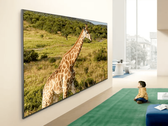 A promo image for the LG QNED84B TV.