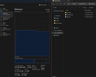 Microsoft's Task Manager with the File Explorer open next to it (image source: Notebookcheck)