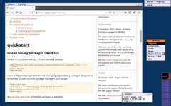 NetBSD&#039;s ctwm graphical environment (Source: NetBSD)