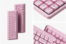 NuPhy Node75 Light Pink. (Image source: NuPhy)