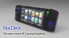 NucDeck DIY gaming handheld gets some of its finish touches (Image source: CNCDan)