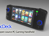 NucDeck DIY gaming handheld gets some of its finish touches (Image source: CNCDan)