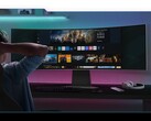 The Samsung Odyssey G95C gaming monitor has received a substantial price cut (image via Samsung)