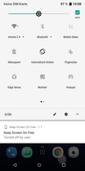 HTC U12 Plus: quick settings