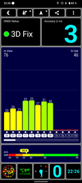 GPS Test: outdoors