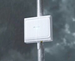 The latest WiFi 7 router from TP-Link has no issue with heavy rain (Image source: TP-Link)