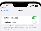 The battery percentage has finally returned to the status bar in iOS with iOS 16 Beta 5. (Image source: MacRumors)