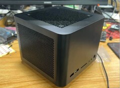 FEVM's upcoming mini PC will boast a much larger enclosure with powerful RTX 4090 Laptop graphics. (Image source: metalsojin2 via Reddit)