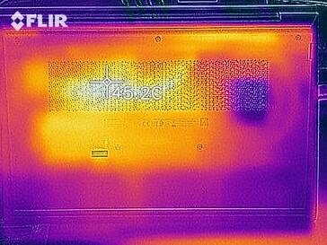 Heatmap under load - bottom