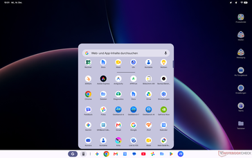 Googlebook OS start menu