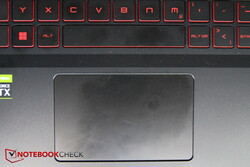 The touchpad