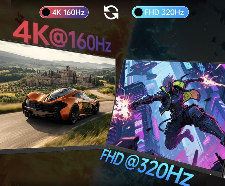 The KTC M27P6S gaming monitor features dual-mode fucntionality.