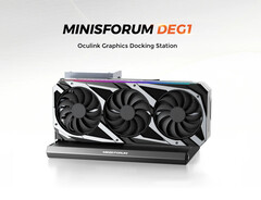 MINISFORUM is selling the DEG1 globally, but only in limited quantities for now. (Image source: MINISFORUM)