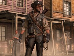 John Marston in a town scene from Red Dead Redemption (Image source: Rockstar Games)