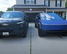 The Tesla Cybertruck faces stiff competition from competing eletric pickups, including the Chevrolet Silverado EV. (Image Source: Lamar MK via YouTube)