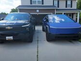 The Tesla Cybertruck faces stiff competition from competing eletric pickups, including the Chevrolet Silverado EV. (Image Source: Lamar MK via YouTube)