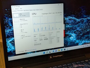 Pre-sample device running the Snapdragon 7c+ Gen 3