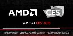 AMD's highly anticipated show at CES is rumored to feature some sort of information on the company's upcoming 7nm CPUs, the Ryzen 3000 series. (Source: AMD)