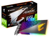 The Aorus GeForce RTX 2080 Xtreme Waterforce WB 8G variant with cooling block. (Source: Gigabyte)