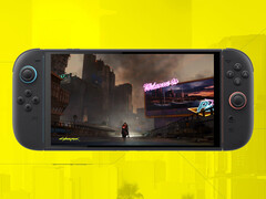 Charles also shares that the Switch 2 port of Cyberpunk 2077 had to undergo many engine-level changes. Pictured: the game running on the handheld. (Image source: CDPR and Nintendo)