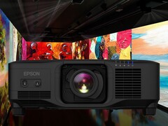 Epson will unveil its new flagship projector at ISE 2026 (older EB-PQ model pictured). (Image source: Epson)