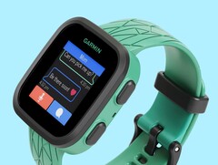Garmin’s Bounce smartwatch (pictured) is receiving software version 12.02. (Image source: Garmin)