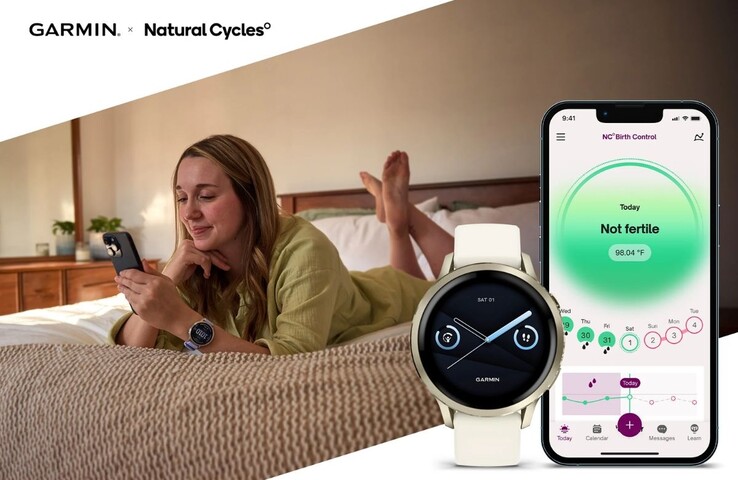Garmin smartwatches now integrate with the Natural Cycles app