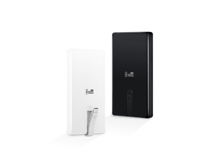 The Huawei Power Bank with Built-in Cable (100W 12000). (Image source: Huawei)