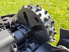 Profile of the two large main wheels
